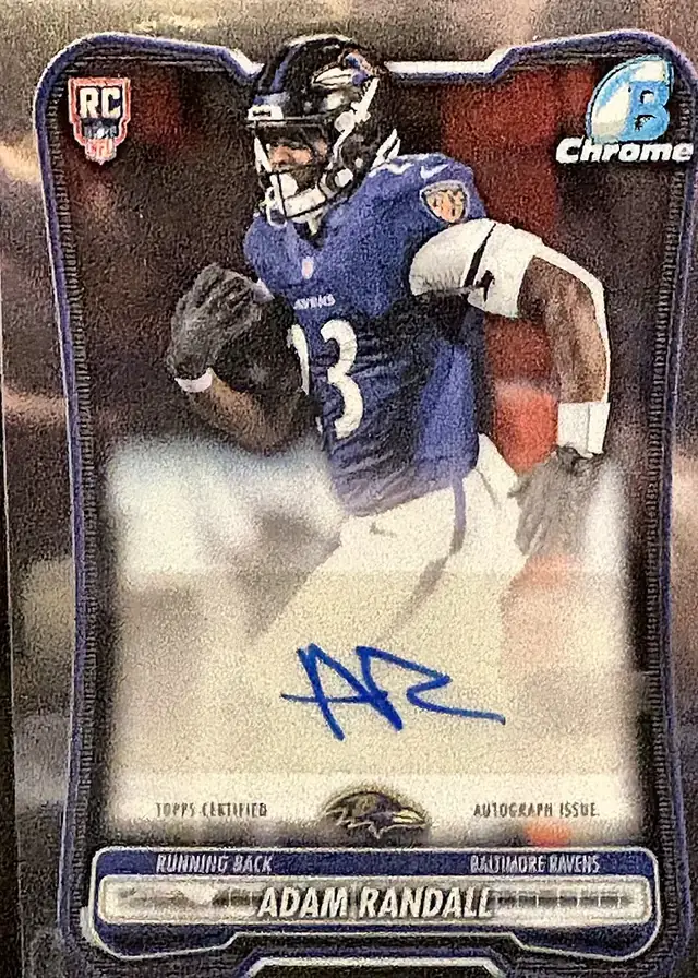Adam Randall 2026 Bowman Chrome Rookie Autograph