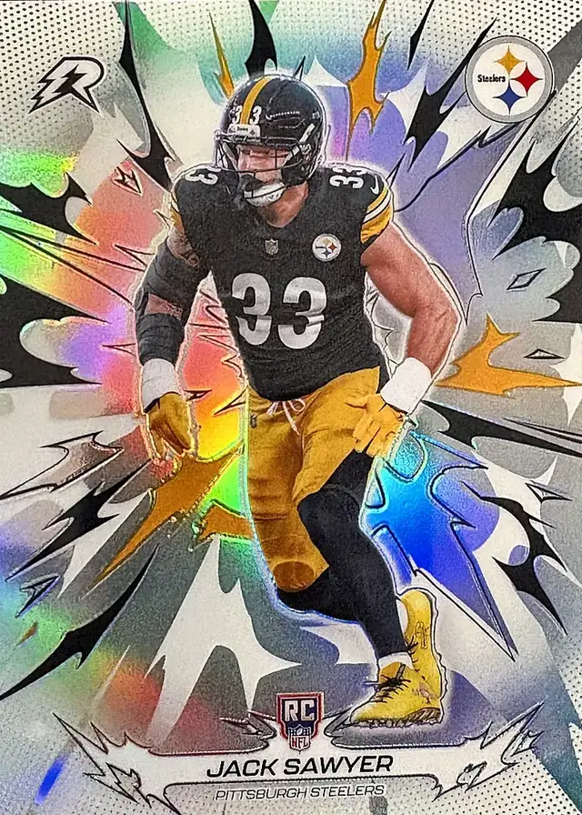Jack Sawyer Pittsburgh Steelers rookie card